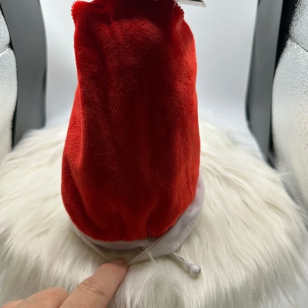 🩷5/$10 PET Red and White Santa Hat